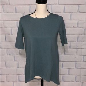 Madewell XS high low tee